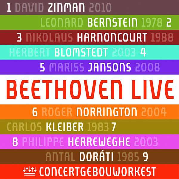 CD-Rezension: Beethoven live. Symphonien Nr. 1-9, Concertgebouworkest Live Recordings