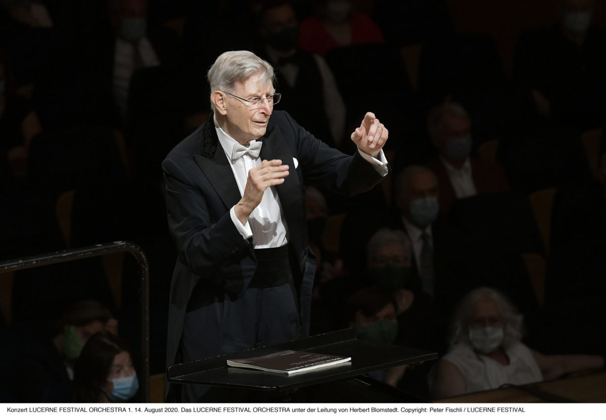 Grafenegg Festival 2021, Wiener Philharmoniker, Herbert Blomstedt  Konzert am 2. September 2021 im Wolkenturm, Grafenegg