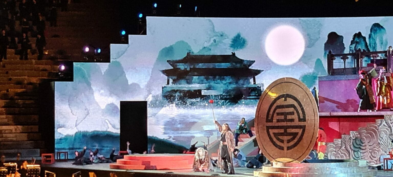 Giacomo Puccini „Turandot” Arena di Verona 03. September 2021