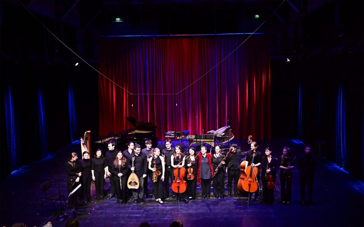 ensemble oktopus, Leitung: Konstantia Gourzi  Reaktorhalle, München, 27. Januar 2026