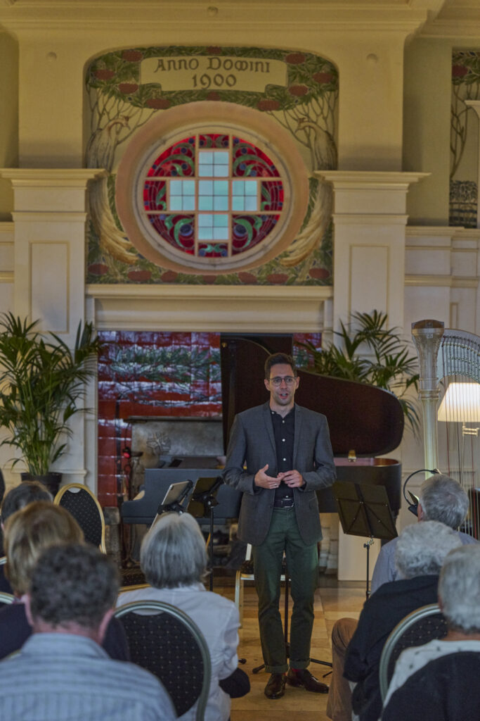 Ansprache Konzert «Ds wilt Mandji» Marco Amherd Schatzalp DAVOS FESTIVAL Thema «Flunkern» 2022