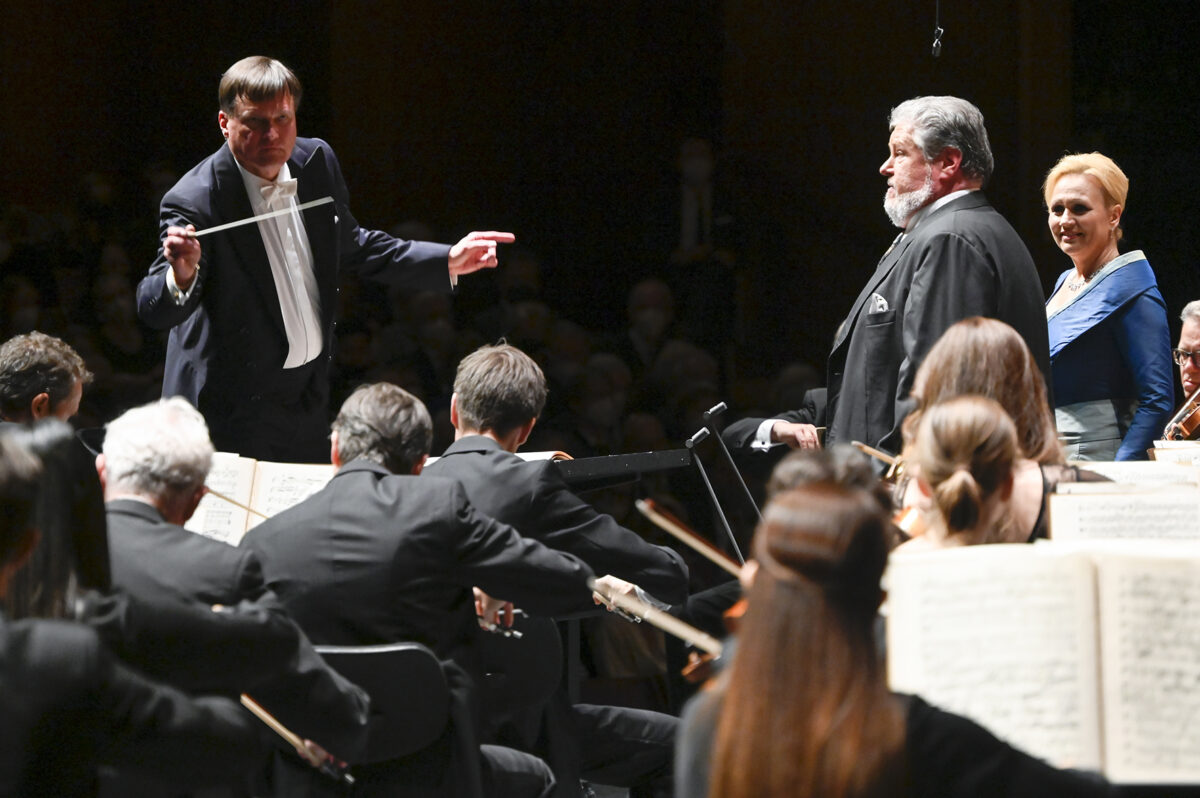 Anja Kampe, Stephen Gould, René Pape, Sächsische Staatskapelle Dresden, Christian Thielemann  Osterfestspiele Salzburg, 31. Oktober 2021