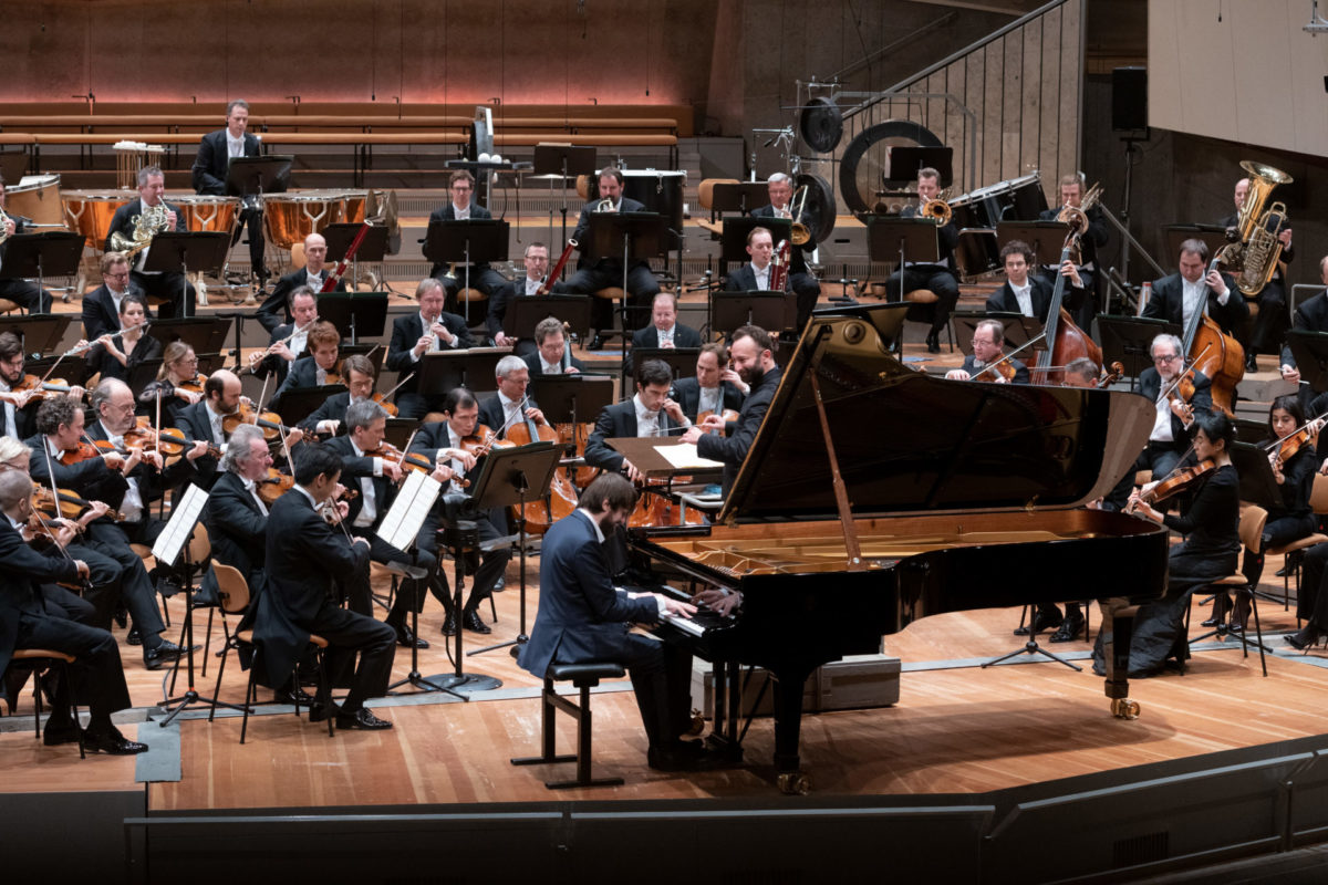 Kirill Petrenko, Berliner Philharmoniker, Daniil Trifonfov  Philharmonie Berlin, 29. Januar 2021