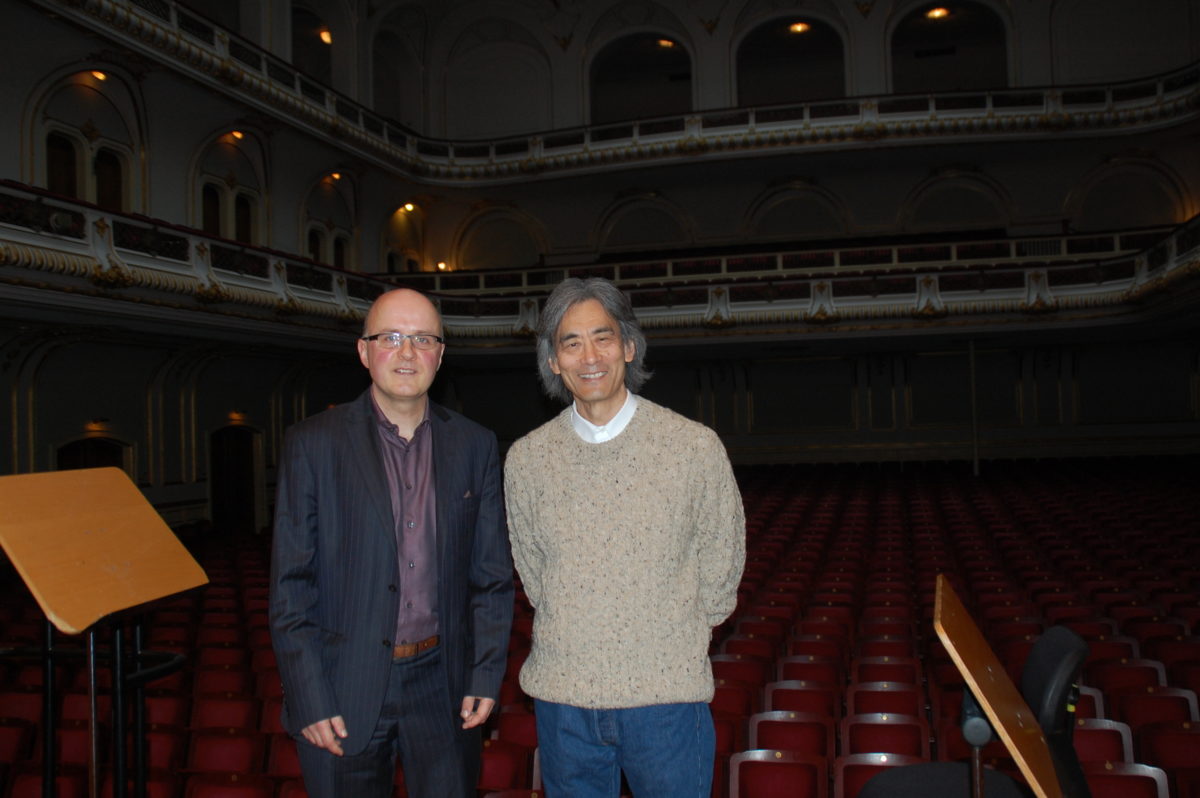 Interview Kent Nagano 2,  Elbphilharmonie, Laeiszhalle