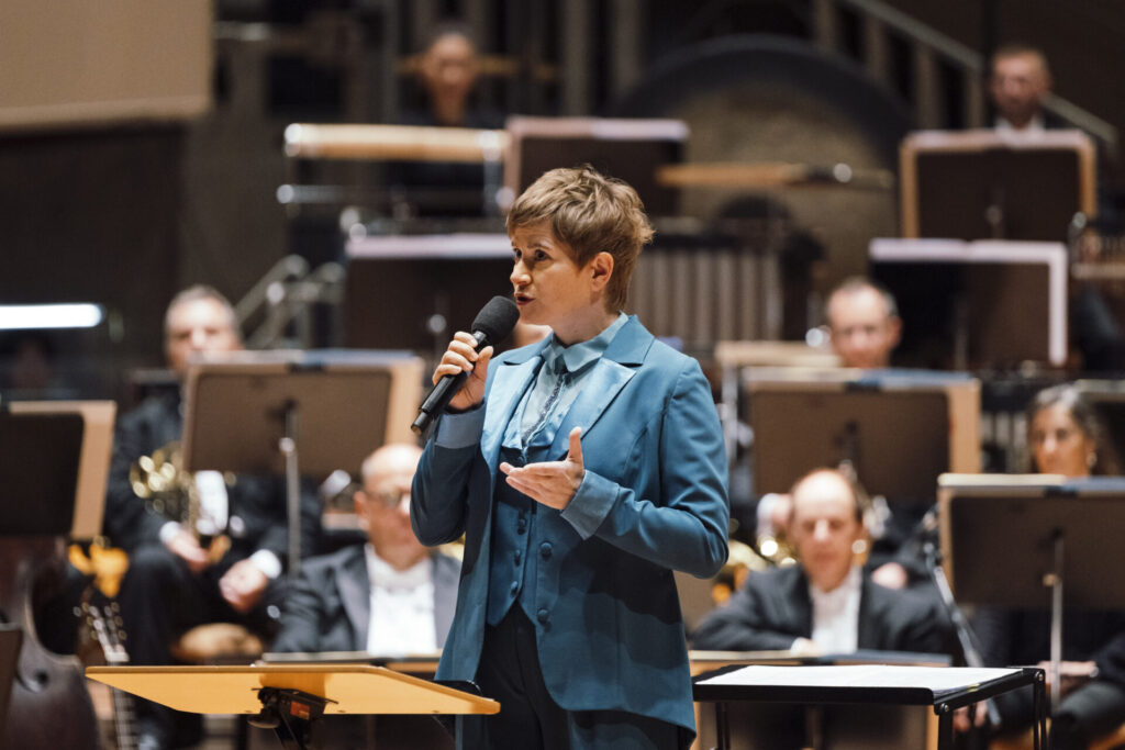 Musikfest Berlin. Das Deutsche Symphonie-Orchester Berlin mit der Dirigentin Anja Bihlmaier