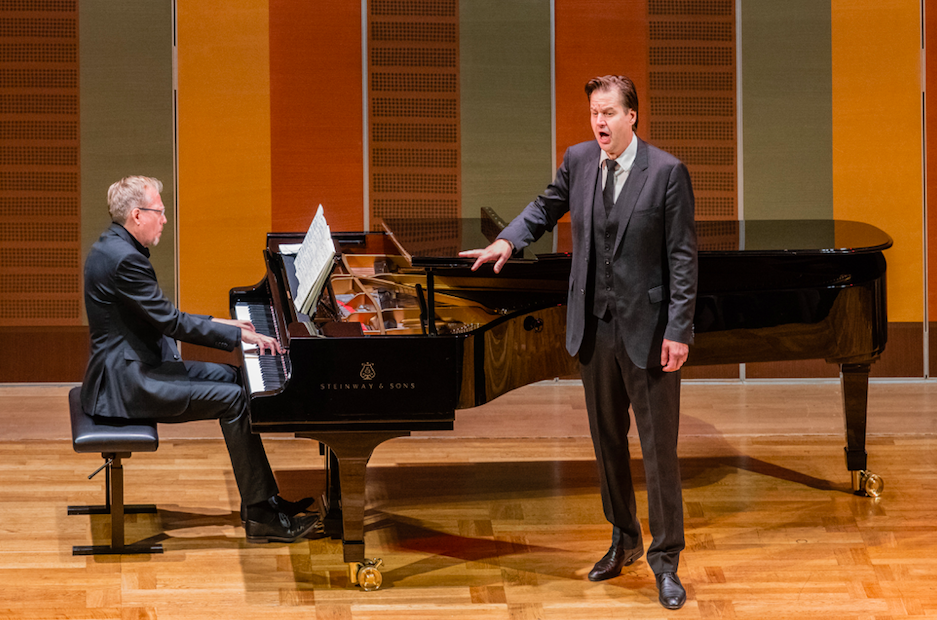 Peter Mattei, Bariton, Lars David Nilsson, Klavier,  Grünewaldsalen, Konserthuset, Stockholm