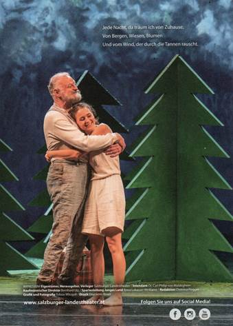 Heidi, Johanna Spyri,  Salzburger Landestheater, 29. Dezember 2021