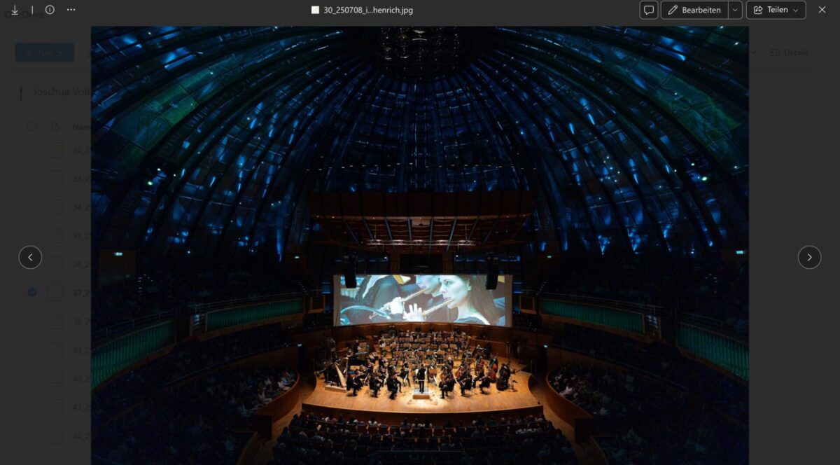 Düsseldorfer Symphoniker, Gordon Hamilton, Dirigent  Tonhalle Düsseldorf, 8. Juli 2025