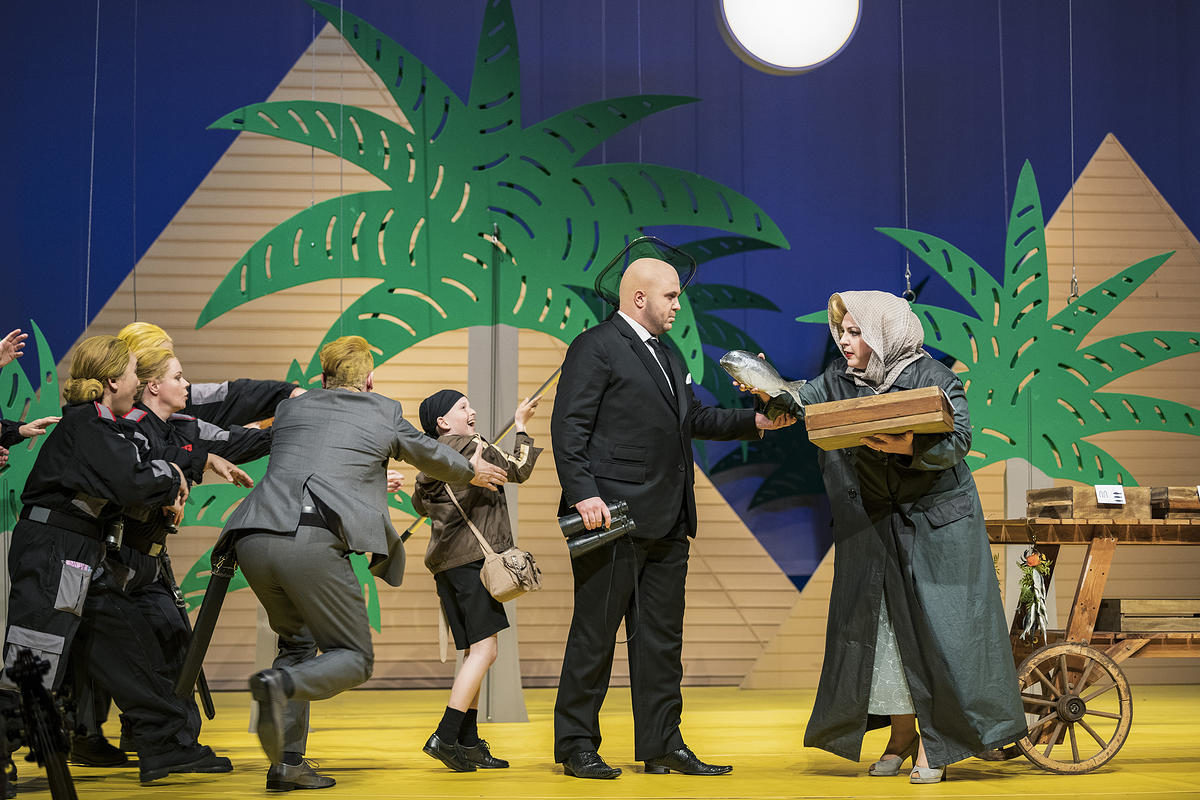 Georg Friedrich Händel: JULIUS CÄSAR IN ÄGYPTEN,  Premiere Oper Halle, 31. Mai 2019