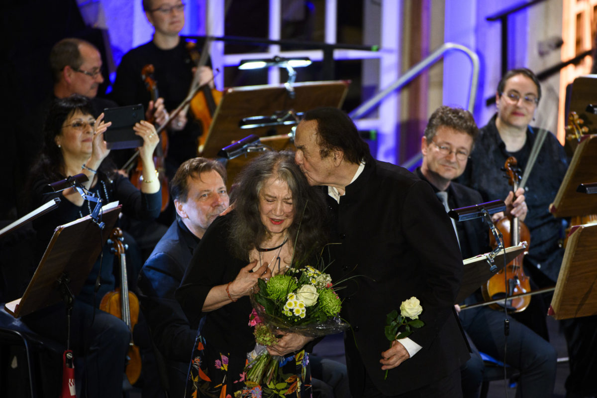 Martha Argerich, Carolina Eyck, Charles Dutoit,  Lausitz Festival, 10. Oktober 2020