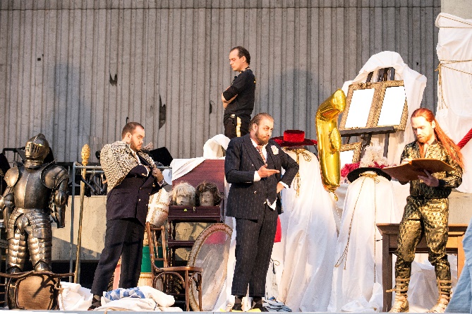 DAS RHEINGOLD AUF DEM PARKDECK, Premiere, 12. Juni 2020,  Deutsche Oper Berlin