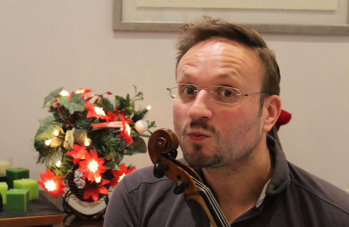 Portrait Andreas Kosinski, Bratschist, Neue Philharmonie Westfalen