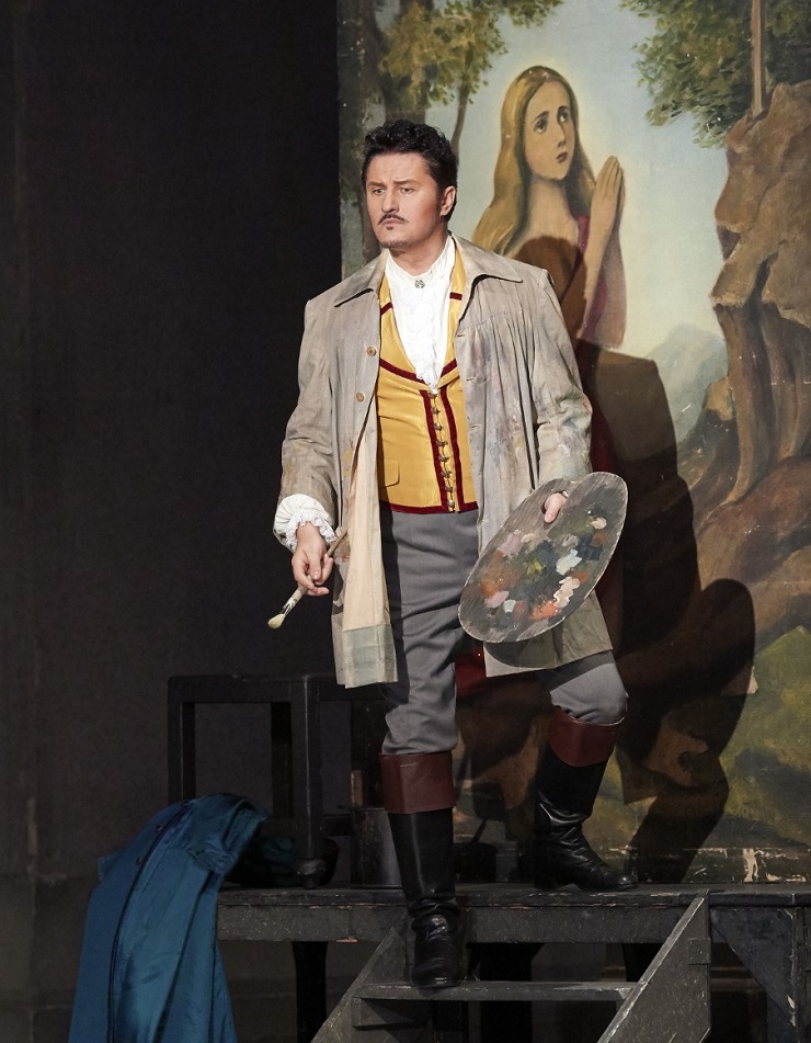 Giacomo Puccinis, Tosca, Sondra Radvanovsky, Thomas Hampson, Piotr Beczala, Wiener Staatsoper, 14. Februar 2019