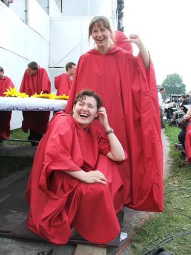 Während einer Pause