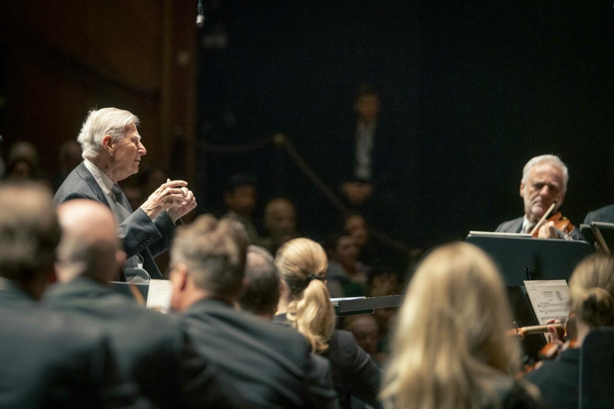 Wiener Philharmoniker, Wiener Singverein, Leitung: Herbert Blomstedt  Salzburg, Großes Festspielhaus, 30. Juli 2024